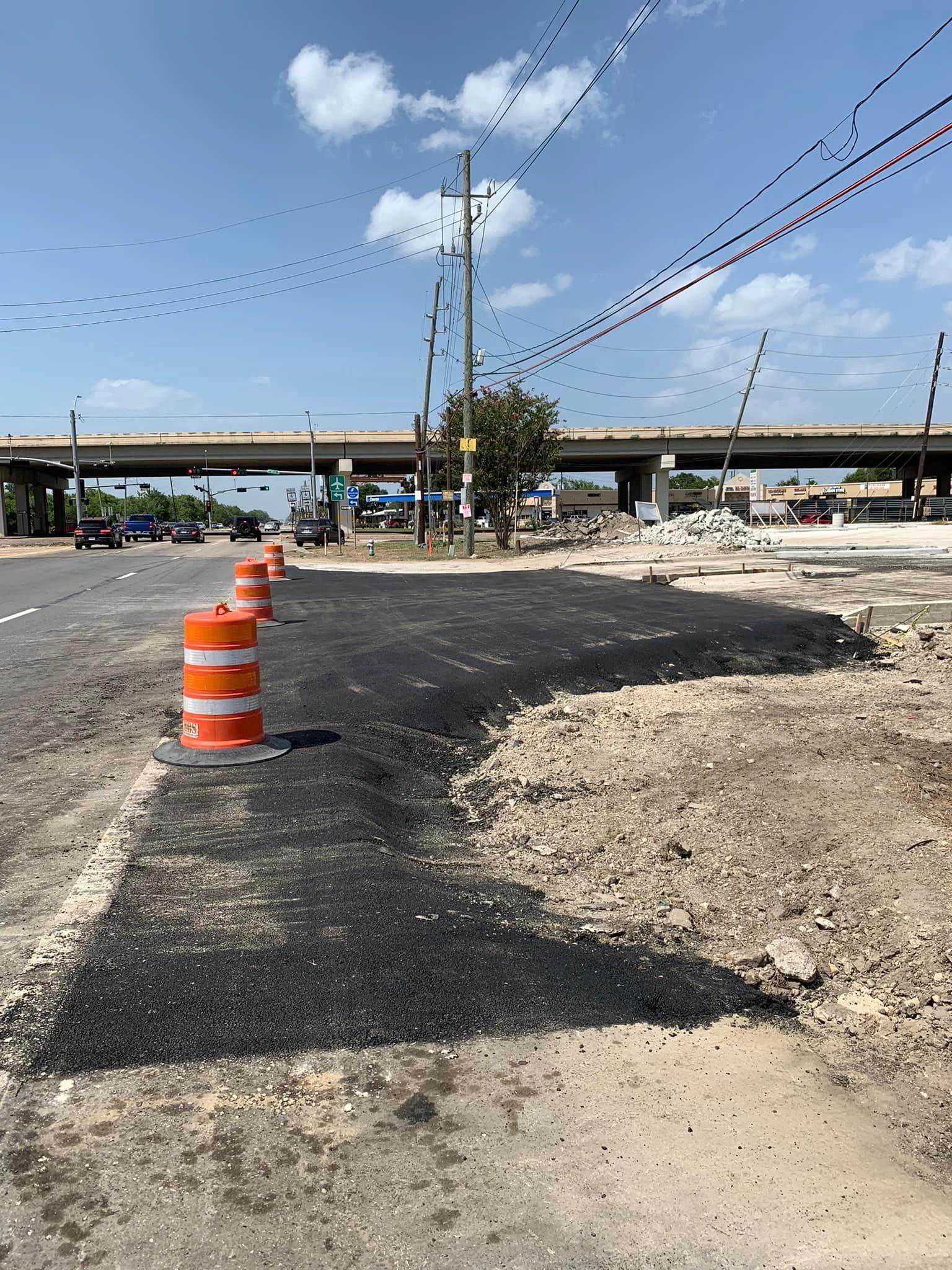 Site work in progress